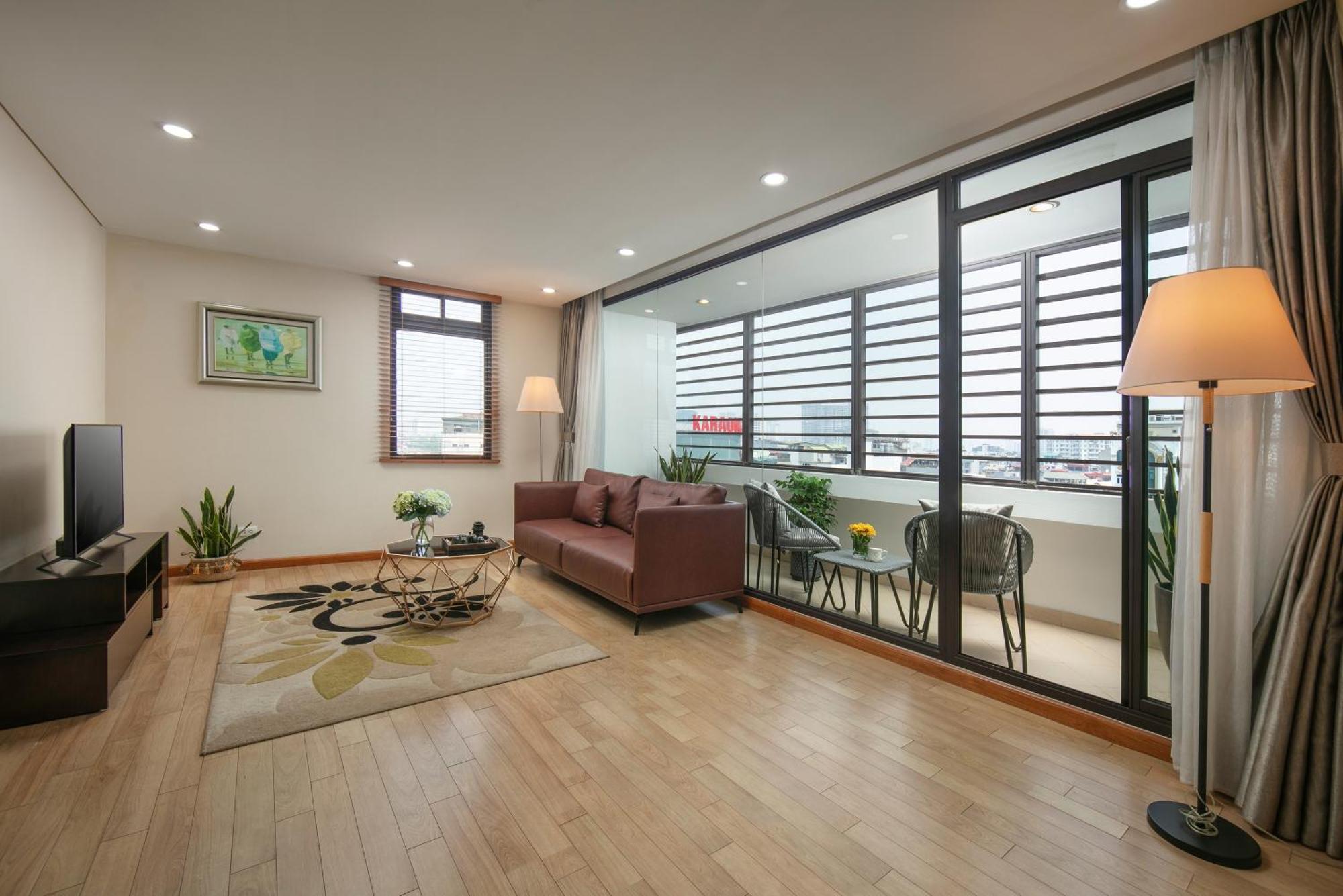 Hb Serviced Apartment - 121B Quan Hoa Hanoi Luaran gambar
