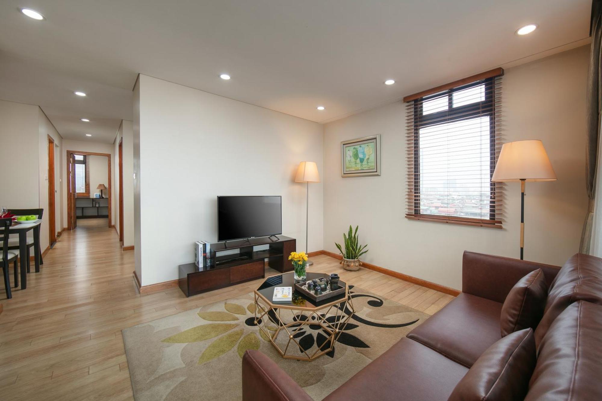 Hb Serviced Apartment - 121B Quan Hoa Hanoi Luaran gambar
