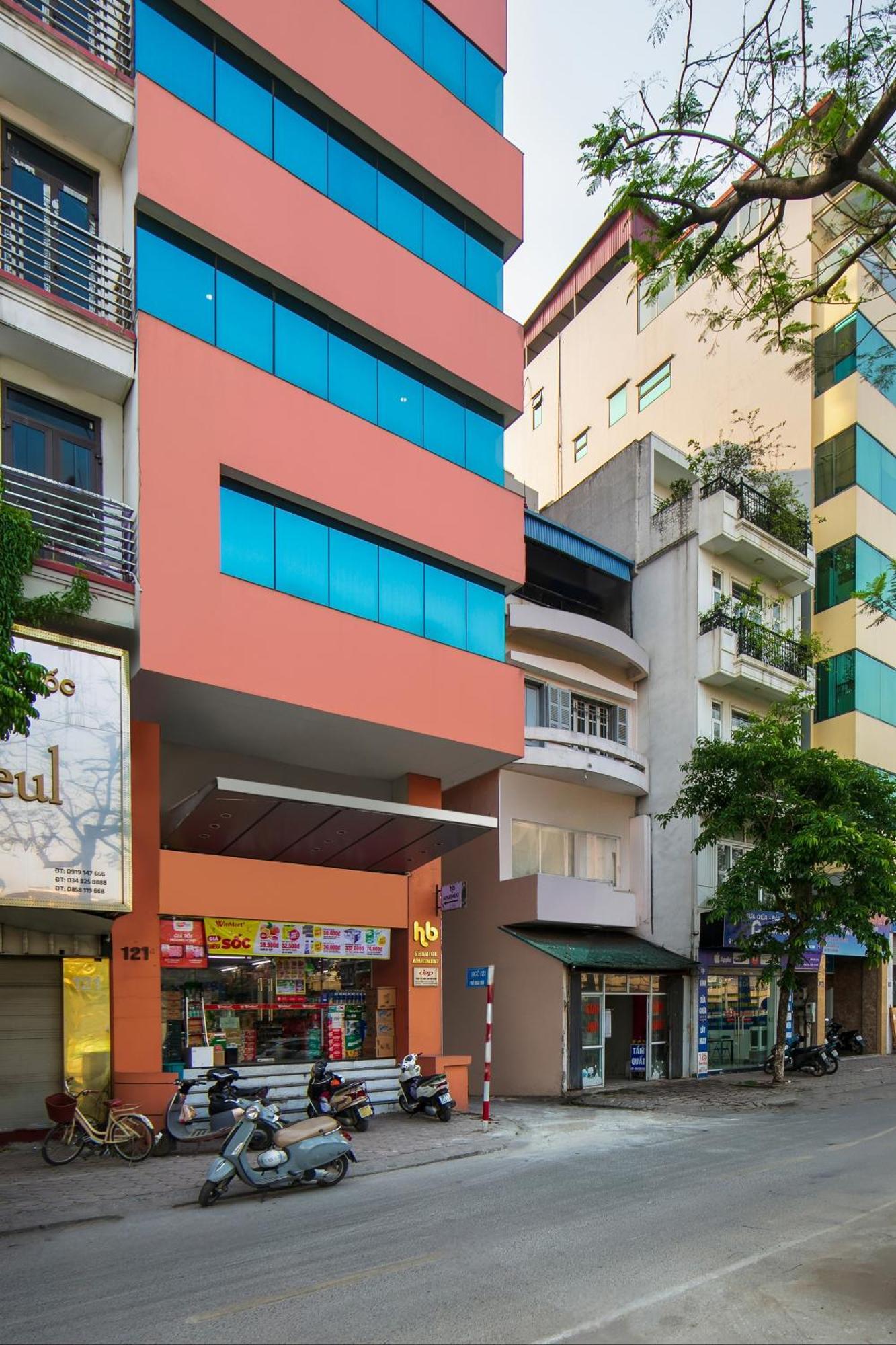 Hb Serviced Apartment - 121B Quan Hoa Hanoi Luaran gambar