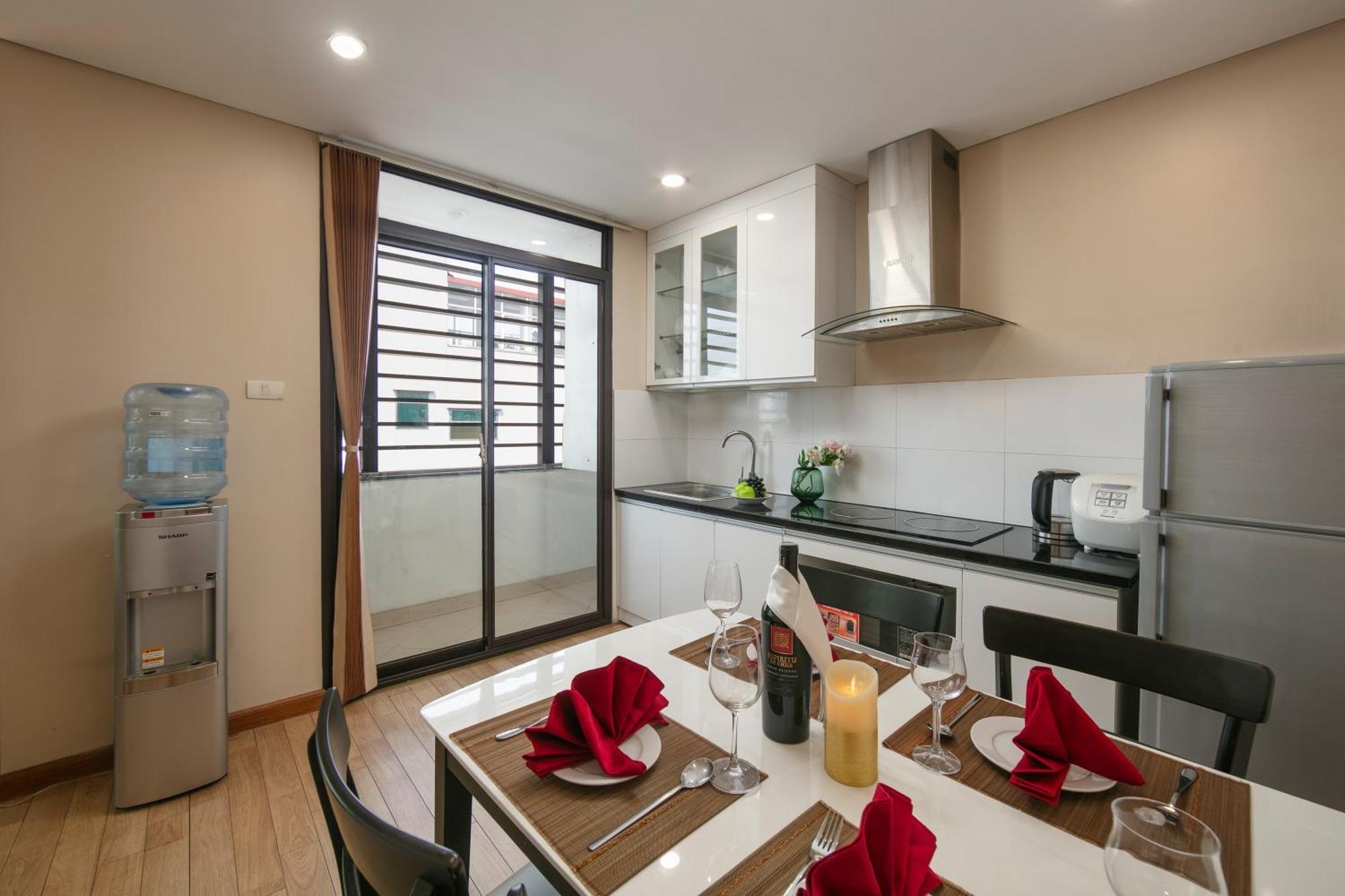Hb Serviced Apartment - 121B Quan Hoa Hanoi Luaran gambar